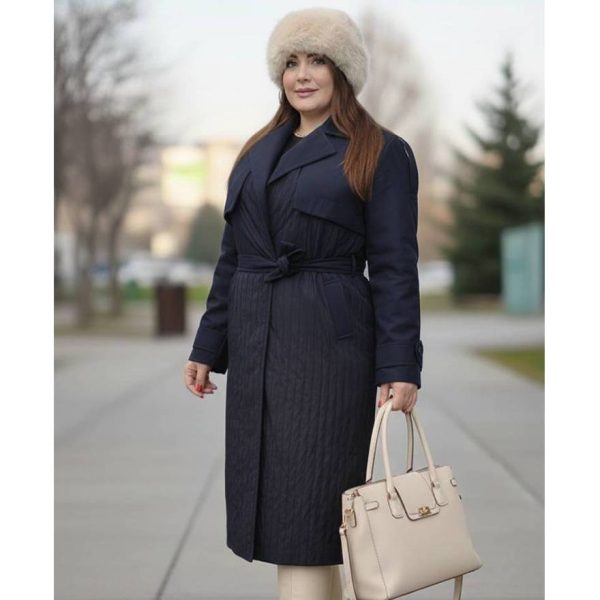 بارانی بلند پلیسه