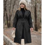 بارانی بلند یقه پلیسه