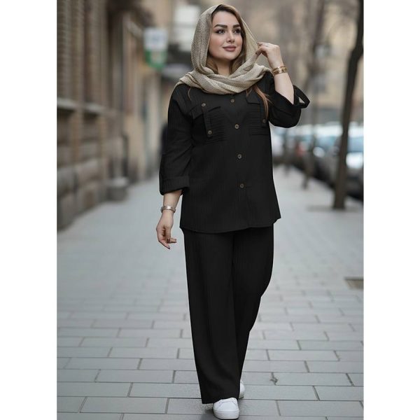 ست مانتو شلوار آیوا 24900625 - Image 2