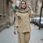 ست مانتو شلوار آیوا 24900625 - Image 7