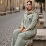 ست مانتو شلوار آیوا 24900625 - Image 5