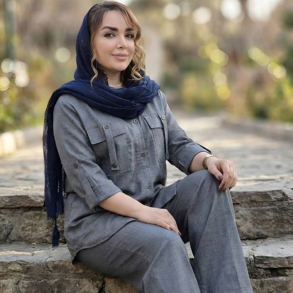 ست مانتو شلوار صوفیا جیب دکمه