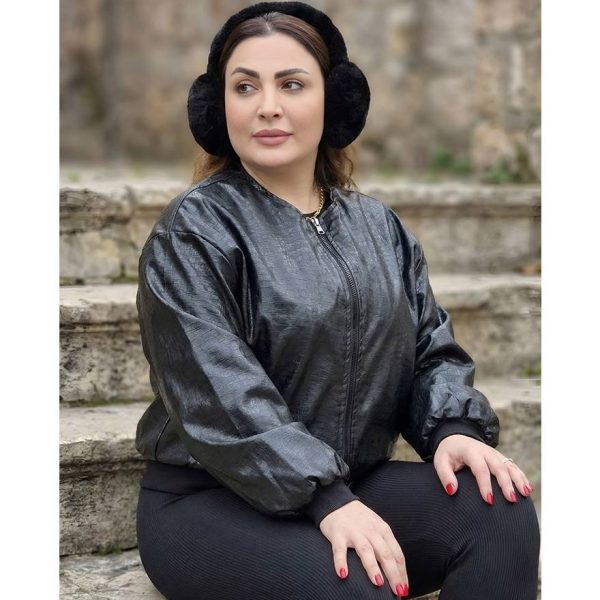 بامبر چرم پوست ماری - مانتو پاتریس رشت