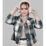 شومیز چهارخونه موهر - مانتو پاتریس رشت