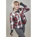 شومیز چهارخونه موهر