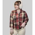 شومیز چهارخونه موهر