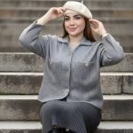 شومیز دو جیب طرح مراکشی