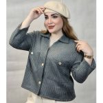 شومیز دو جیب طرح مراکشی