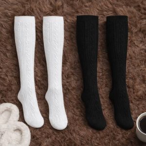 جوراب ساقدار گندمی - مانتو پاتریس رشت