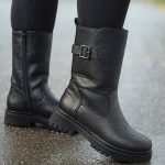 بوت بغل سگک مشکی