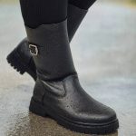 بوت بغل سگک مشکی - مانتو پاتریس رشت