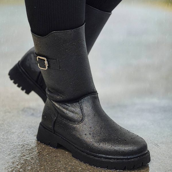 بوت بغل سگک مشکی - مانتو پاتریس رشت