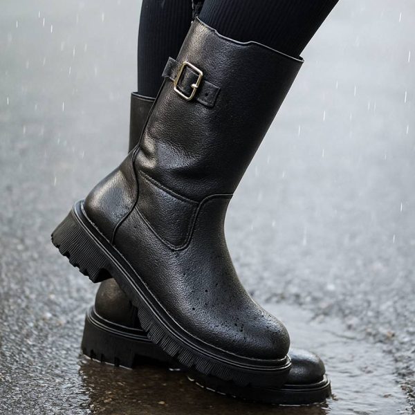 272006001-3 بوت بغل سگک مشکی