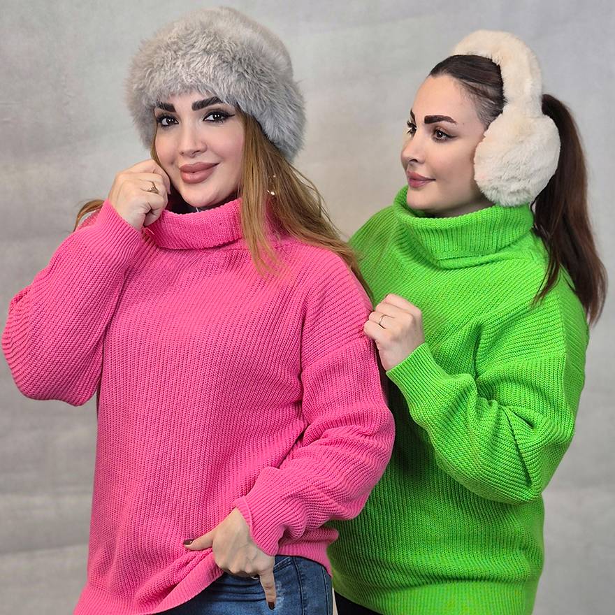 تونیک بافت یقه شل - مانتو پاتریس رشت