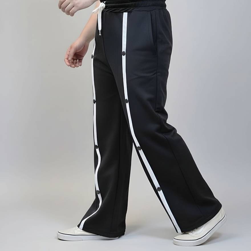 شلوار بگ لاکرا مشکی - مانتو پاتریس رشت