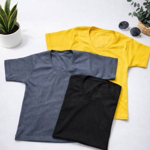 تیشرت یقه هفت فانریپ - مانتو پاتریس رشت