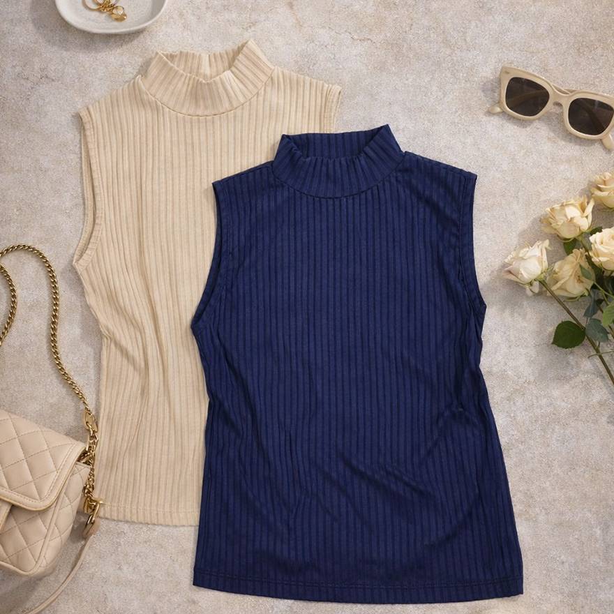 تاپ یقه اسکی آکاردئونی