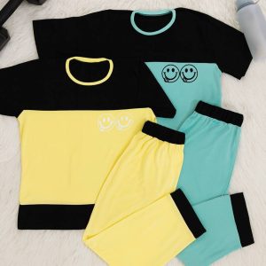 ست تیشرت شلوارک ایموجی