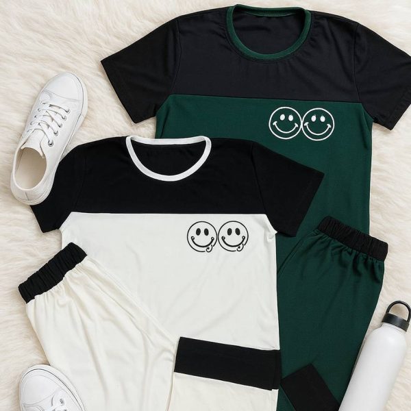 ست تیشرت شلوارک ایموجی