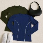 بلوز آستین بلند مغزی دوزی فانریپ