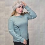 بلوز آستین بلند مغزی دوزی فانریپ