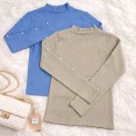 بلوز آستین مرواریدی فانریپ