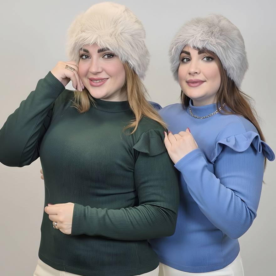 بلوز فانریپ آستین فرشته - مانتو پاتریس رشت