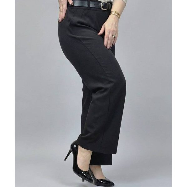 شلوار واید مازراتی مشکی