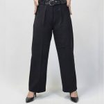 شلوار واید مازراتی مشکی - مانتو پاتریس رشت