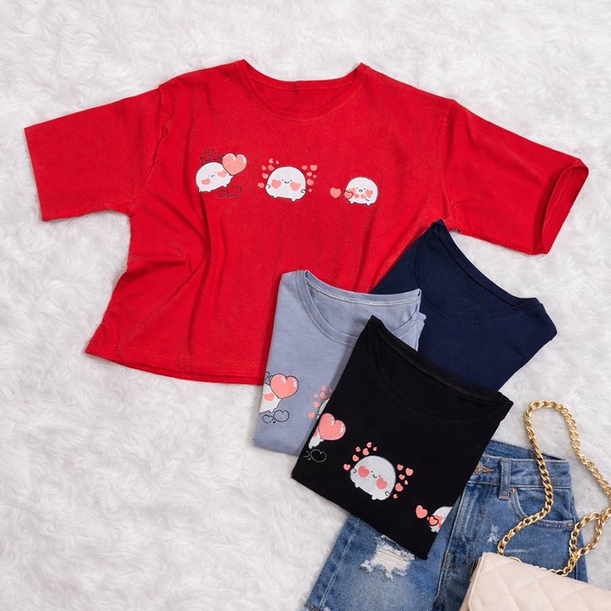 تیشرت کراپ عروسکی