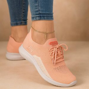 کتونی اسکیچرز صورتی