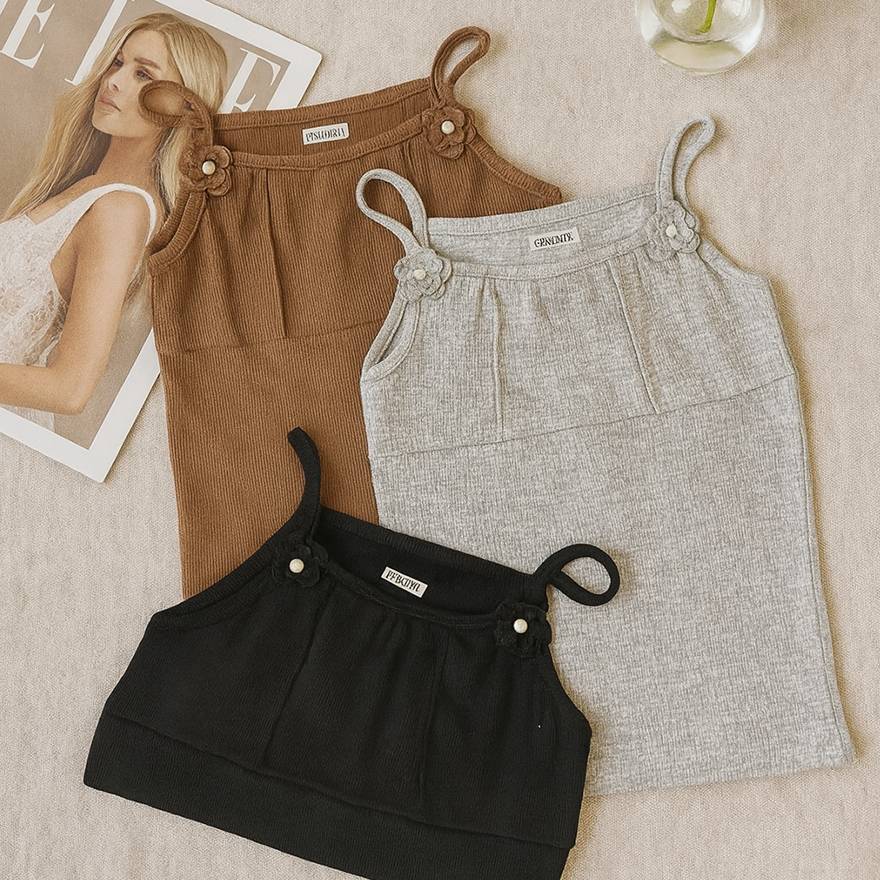 تاپ بندی گلدار نگینی - مانتو پاتریس رشت