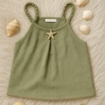 تاپ کریشه بند گیس - مانتو پاتریس رشت