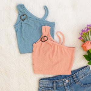 تاپ کراپ رومی حلقه ای - مانتو پاتریس رشت