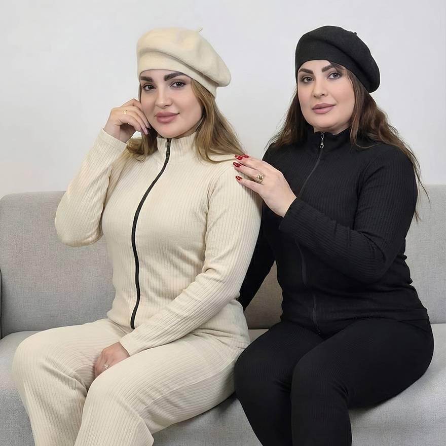 بلوز فانریپ تمام زیپ - مانتو پاتریس رشت