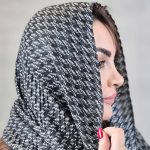 شال طرح گندمی - مانتو پاتریس رشت