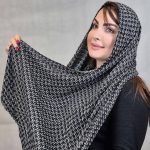 شال طرح گندمی - مانتو پاتریس رشت