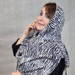 شال پلیسه زبرا لمه - مانتو پاتریس رشت