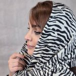 شال پلیسه زبرا لمه - مانتو پاتریس رشت