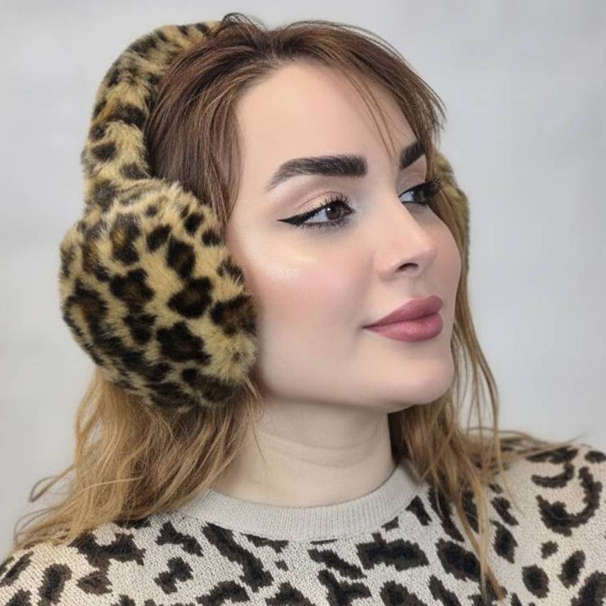 گوشگیر پلنگی خز - مانتو پاتریس رشت