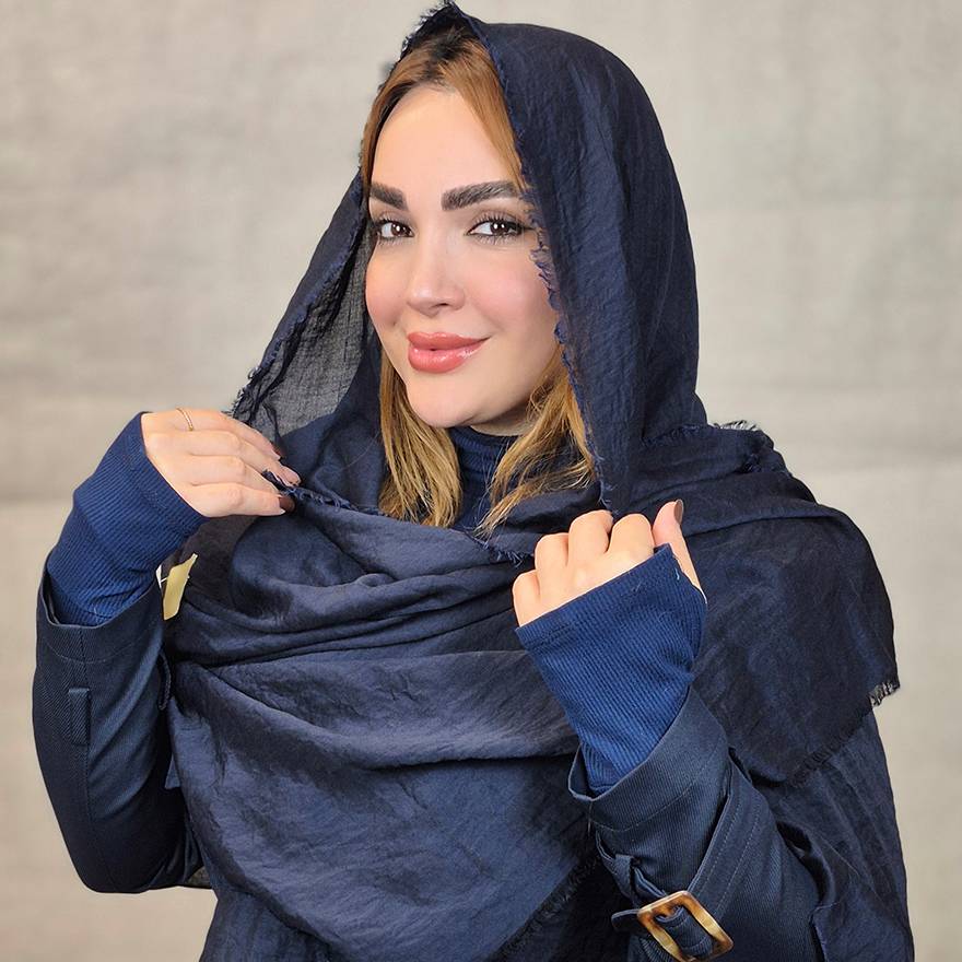 شال لب ریش زارا - مانتو پاتریس رشت