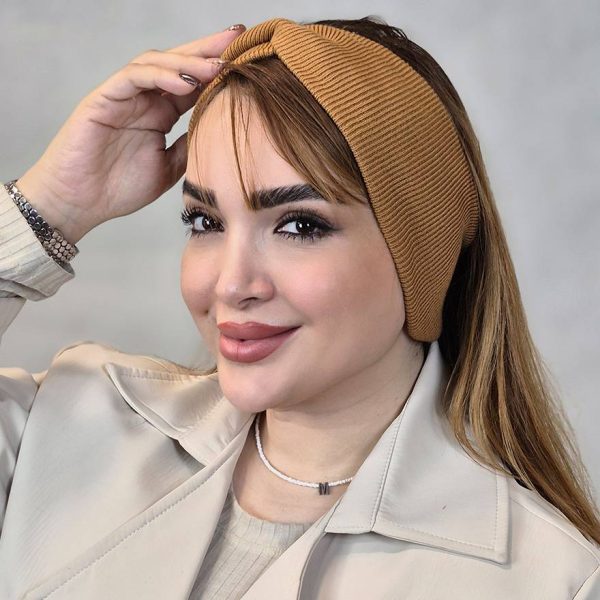 هدبند گره ای بافت - مانتو پاتریس رشت