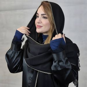 شال بافت لبه عدسی