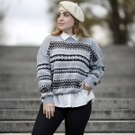 بلوز بافت سرخپوستی - مانتو پاتریس رشت