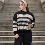 بلوز بافت سرخپوستی - مانتو پاتریس رشت