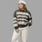 بلوز بافت سرخپوستی - مانتو پاتریس رشت