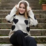 تونیک بافت قلب برجسته - مانتو پاتریس رشت