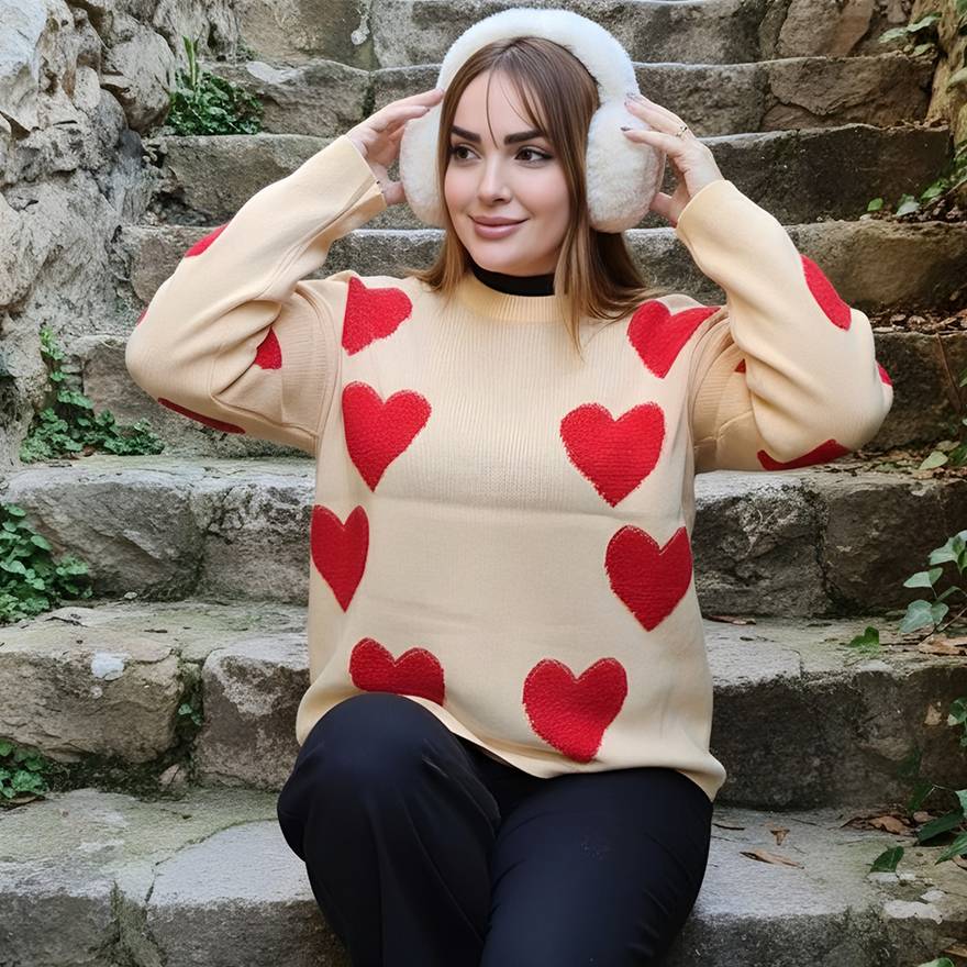 تونیک بافت قلب برجسته - مانتو پاتریس رشت