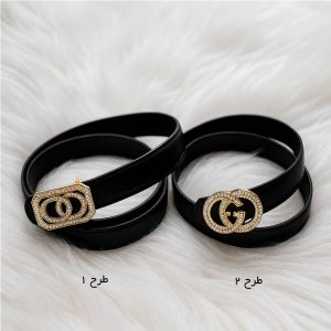 کمربند سگک طلایی - مانتو پاتریس رشت