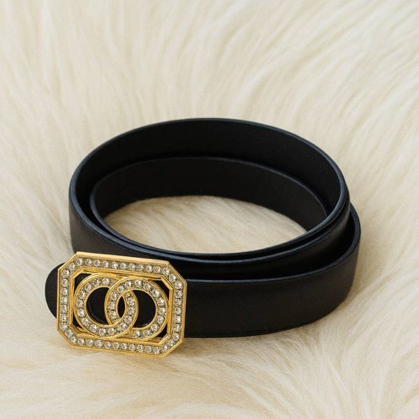 کمربند سگک طلایی